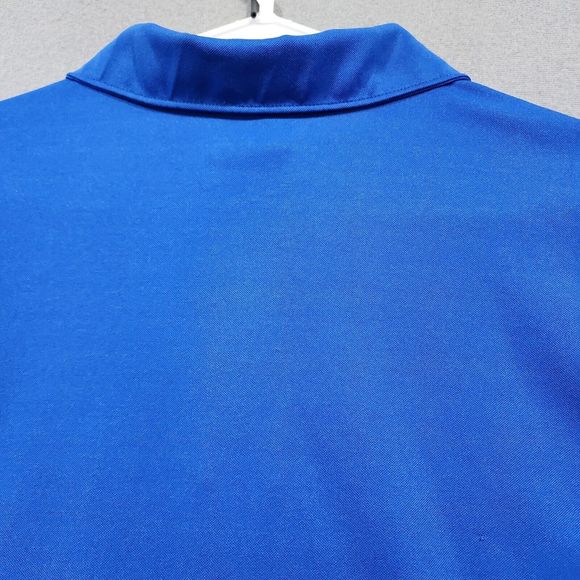 Nike Polo Shirt Mens XL Blue Solid NikeGolf Short Sleeve Athletic DRI-FIT - Picture 13 of 16